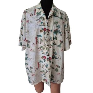 MEN'S Hilo Hattie Tropical Shirt 4X